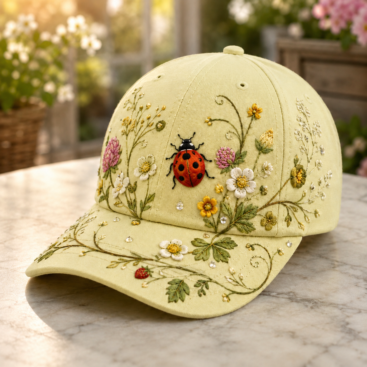 🦋 Nature-Inspired Embroidered Animal Caps🔥Last 4 hours🔥BUY 3 GET 1 FREE