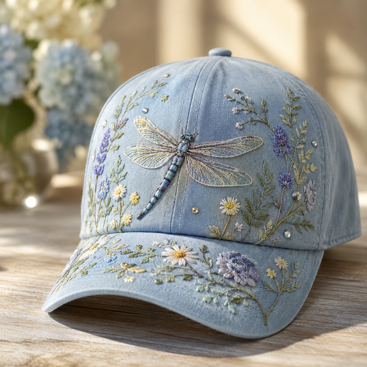 🦋 Nature-Inspired Embroidered Animal Caps🔥Last 4 hours🔥BUY 3 GET 1 FREE