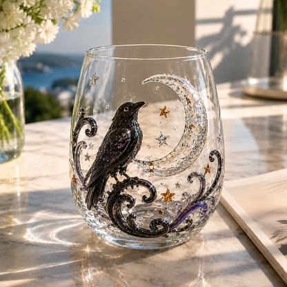 🔥LAST DAY 40% OFF - 🎃 3D Halloween Artisan Glass Cups, Festive Parties & Cozy Fall Home Bar Vibes