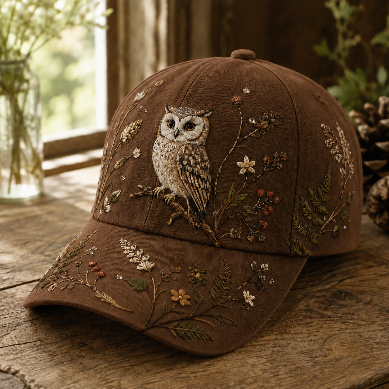 🦋 Nature-Inspired Embroidered Animal Caps🔥Last 4 hours🔥BUY 3 GET 1 FREE
